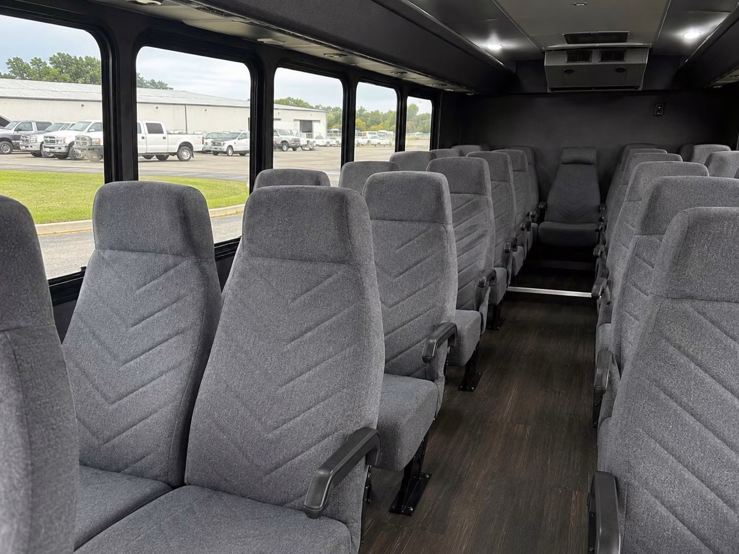 18 passenger minibus inside
