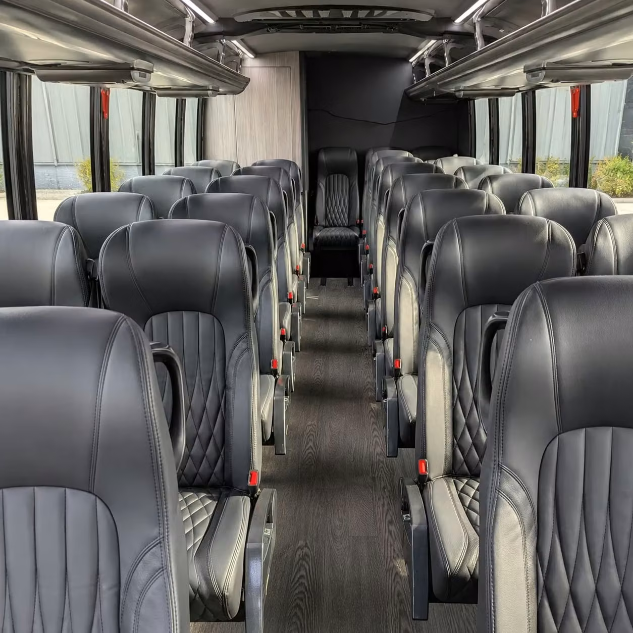 30 passenger minibus interior