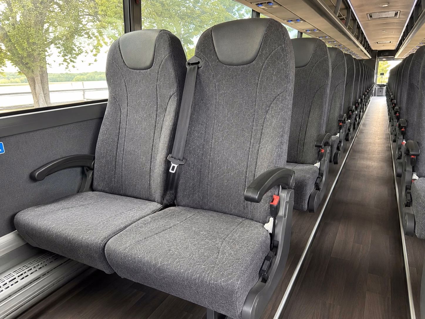for easy airport transfers and out of town employee travel roswell charter buses are ready